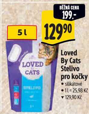 Loved By Cats Stelivo pro kočky, 5 l