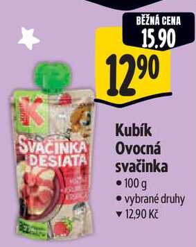 Kubík Ovocná svačinka, 100 g
