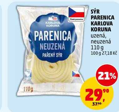 SÝR PARENICA KARLOVA KORUNA, 110 g