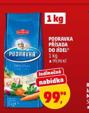 PODRAVKA PŘÍSADA DO JÍDEL, 1 kg 
