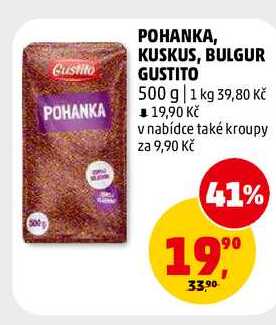 POHANKA GUSTITO, 500 g
