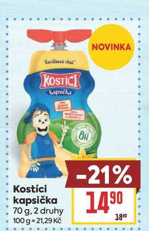 Kostíci kapsička 70 g
