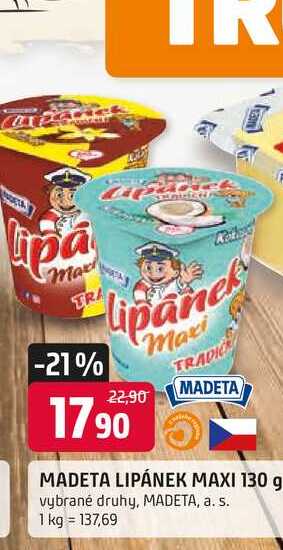 MADETA LIPÁNEK MAXI 130 g