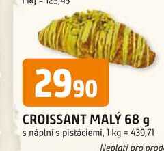 CROISSANT MALÝ 68 g s náplní s pistáciemi