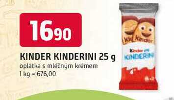 KINDER KINDERINI 25 g 