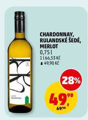 CHARDONNAY, 0,75 l