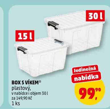 BOX S VÍKEM, 1 ks