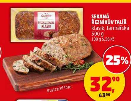 SEKANÁ ŘEZNÍKŮV TALÍŘ, 500 g 