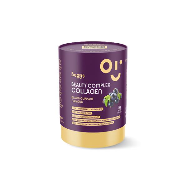 Beggs Beauty and Glow collagen Blackcurrant 30x6,3g