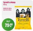 Tyrrell's chipsy 150g