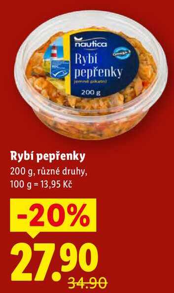 Rybí pepřenky, 200 g