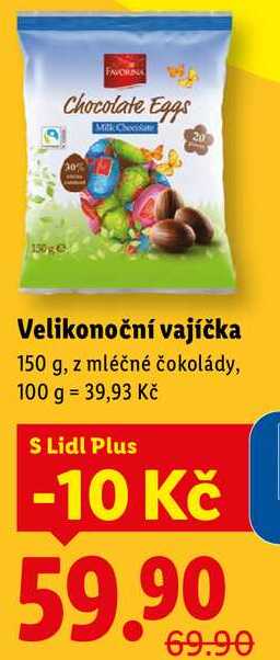 Velikonoční vajíčka, 150 g