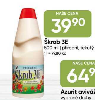 Škrob 3E 500 ml