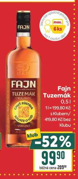 Fajn Tuzemák 0,5l