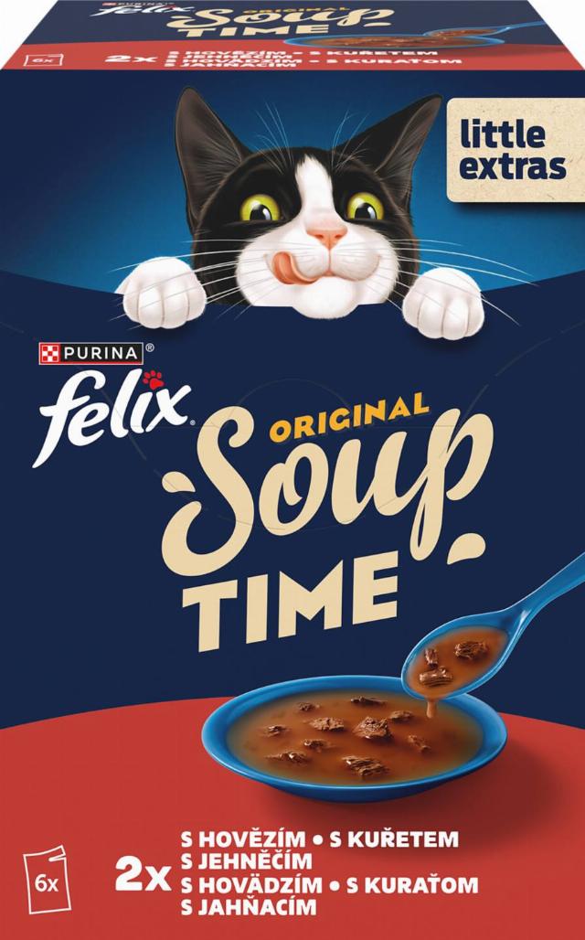 Felix polévka pro kočky