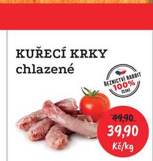 KUŘECÍ KRKY chlazené 1kg 