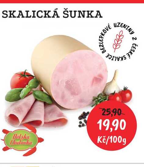 SKALICKÁ ŠUNKA 100g