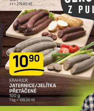 JATERNICE/JELÍTKA PŘETÁČENÉ 100 g