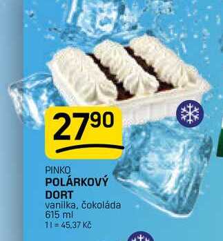 POLÁRKOVÝ DORT vanilka, čokoláda 615 ml