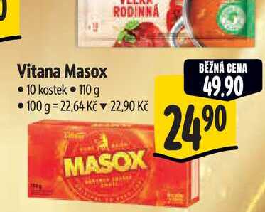 Vitana Masox 10 kostek 110 g