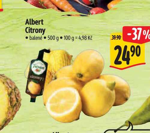 Albert Citrony  500 g