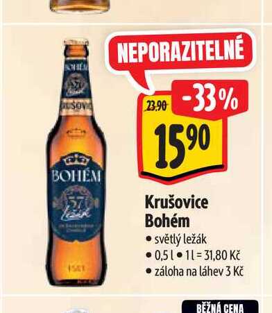 Krušovice Bohém 0,5 l