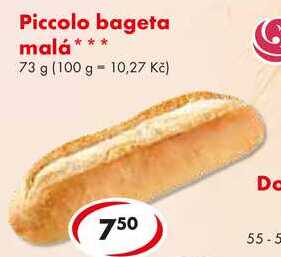 Piccolo bageta malá, 73 g