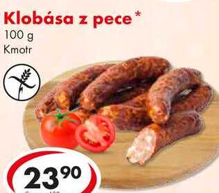 Klobása z pece, 100 g