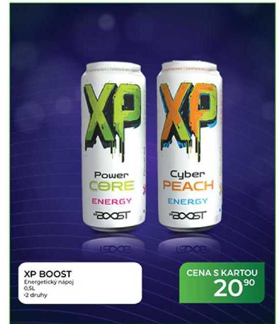 XP BOOST Energetický nápoj 0.5 L  