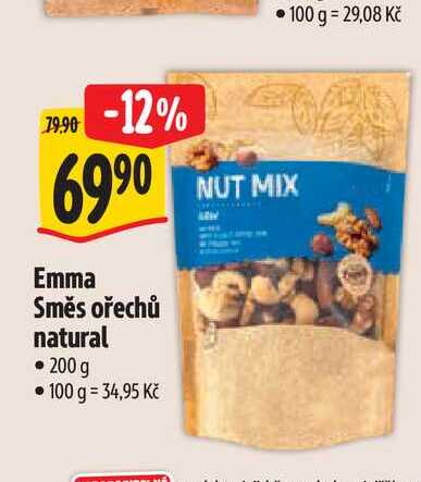   Emma Směs ořechů natural  200 g 