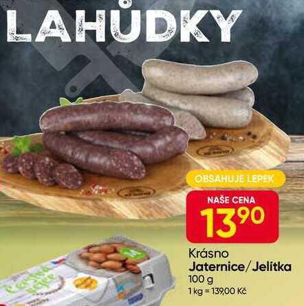 Krásno Jaternice/Jelitka 100 g