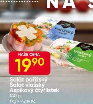 Aspikový čtyřlístek 140 g 