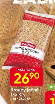 Kroupy ječné 1 kg 