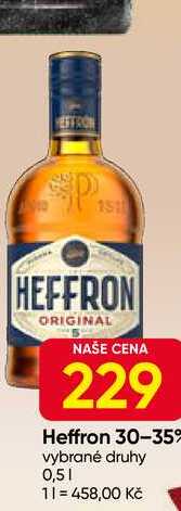 Heffron 30-35% vybrané druhy 0,5l