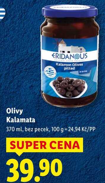 Olivy Kalamata, 370 ml