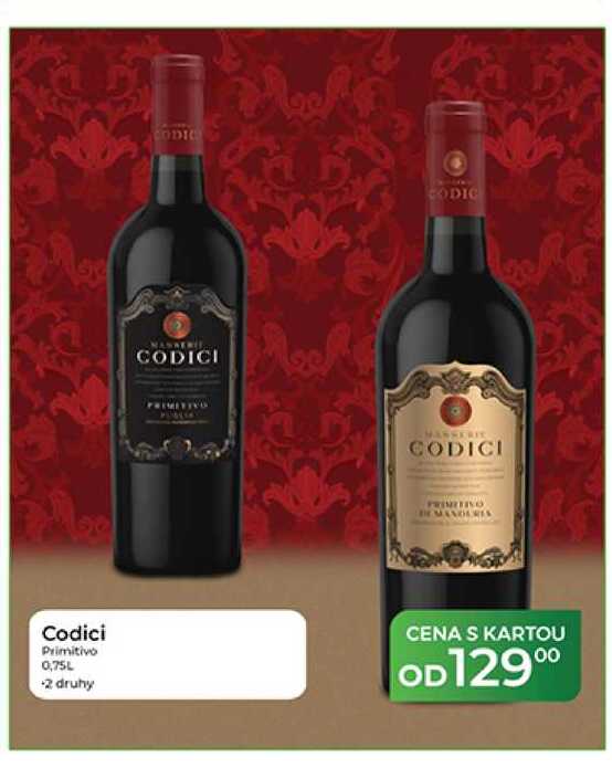 Codici Primitivo 0,75 L 