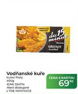 Vodňanské kuře kuřecí filety 400g