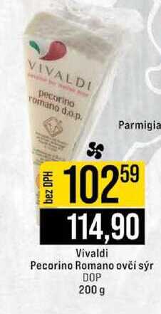 Vivaldi Pecorino Romano ovčí sýr DOP 200 g