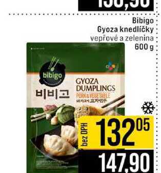Bibigo Gyoza knedličky vepřové a zelenina 600 g