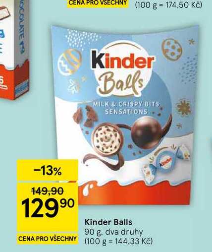 Kinder Balls, 90 g