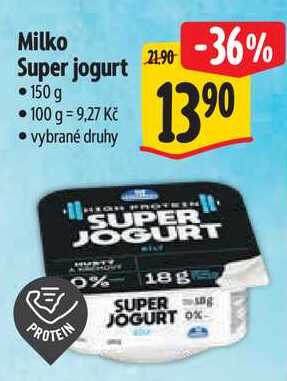 Milko Super jogurt, 150 G