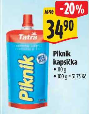 Piknik kapsička, 110 g