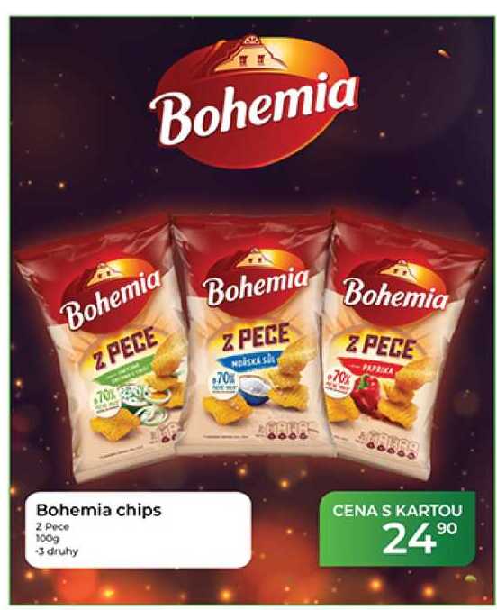 Bohemia chips Z Pece 100g 