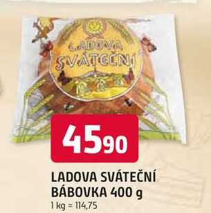 LADOVA SVÁTEČNÍ BÁBOVKA 400 g