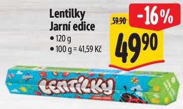 Lentilky Jarní edice, 120 g