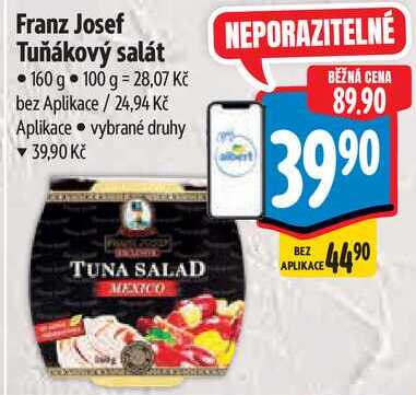 Franz Josef Tuňákový salát, 160 g