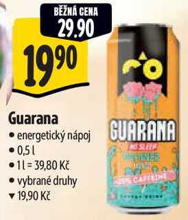 Guarana, 0,5 l