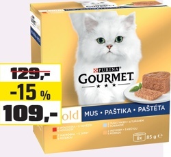 Kapsička pro kočky Gourmet Gold Multipack