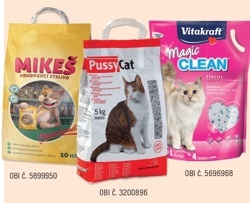 Přírodní zeolitová podestýlka Pussy Cat, 5 kg