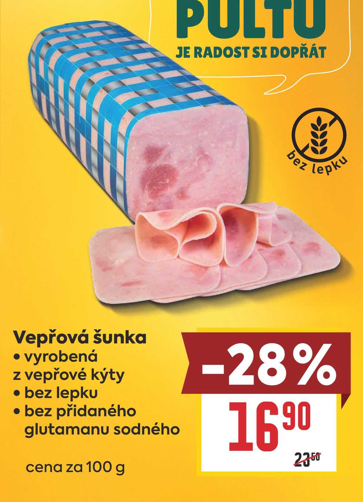 Vepřová šunka 100g